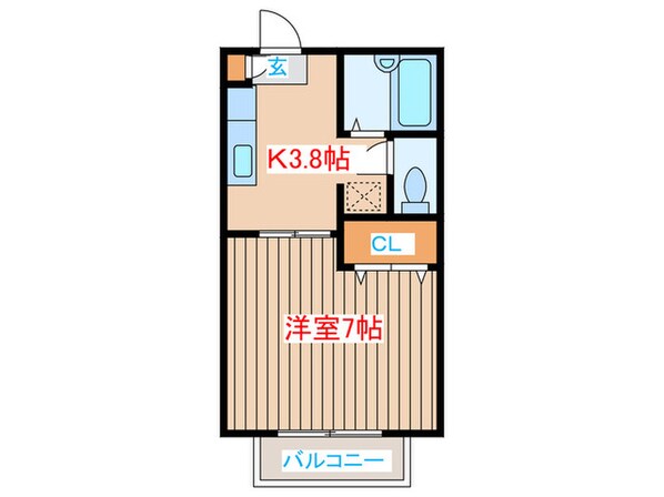 ボヌールの物件間取画像